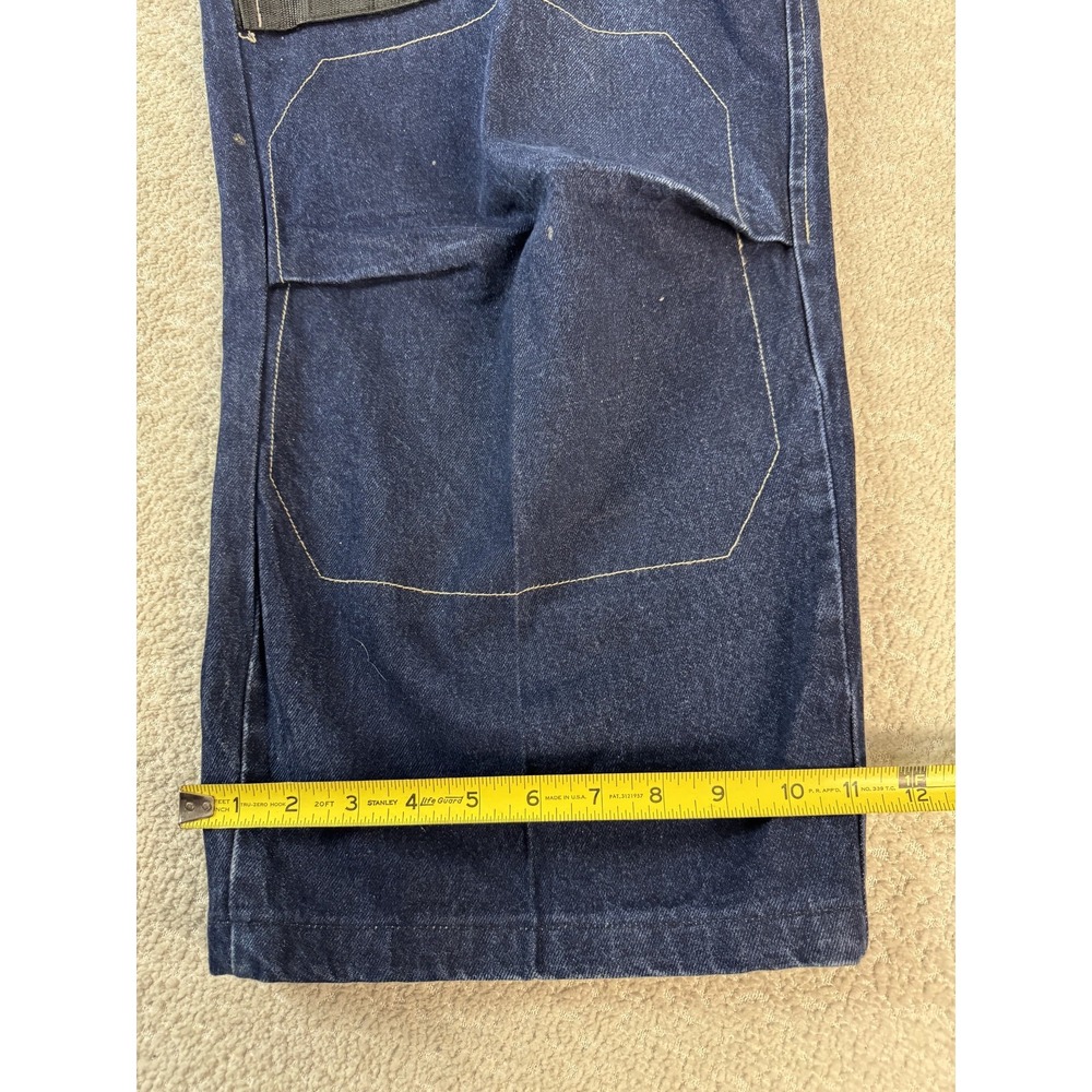 Marithe Francois Girbaud Pants Mens 40 Denim Carpenter Utility Cargo Workwear - Picture 9 of 11